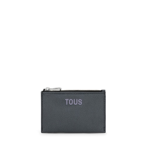 Monedero tarjetero negro New Dorp