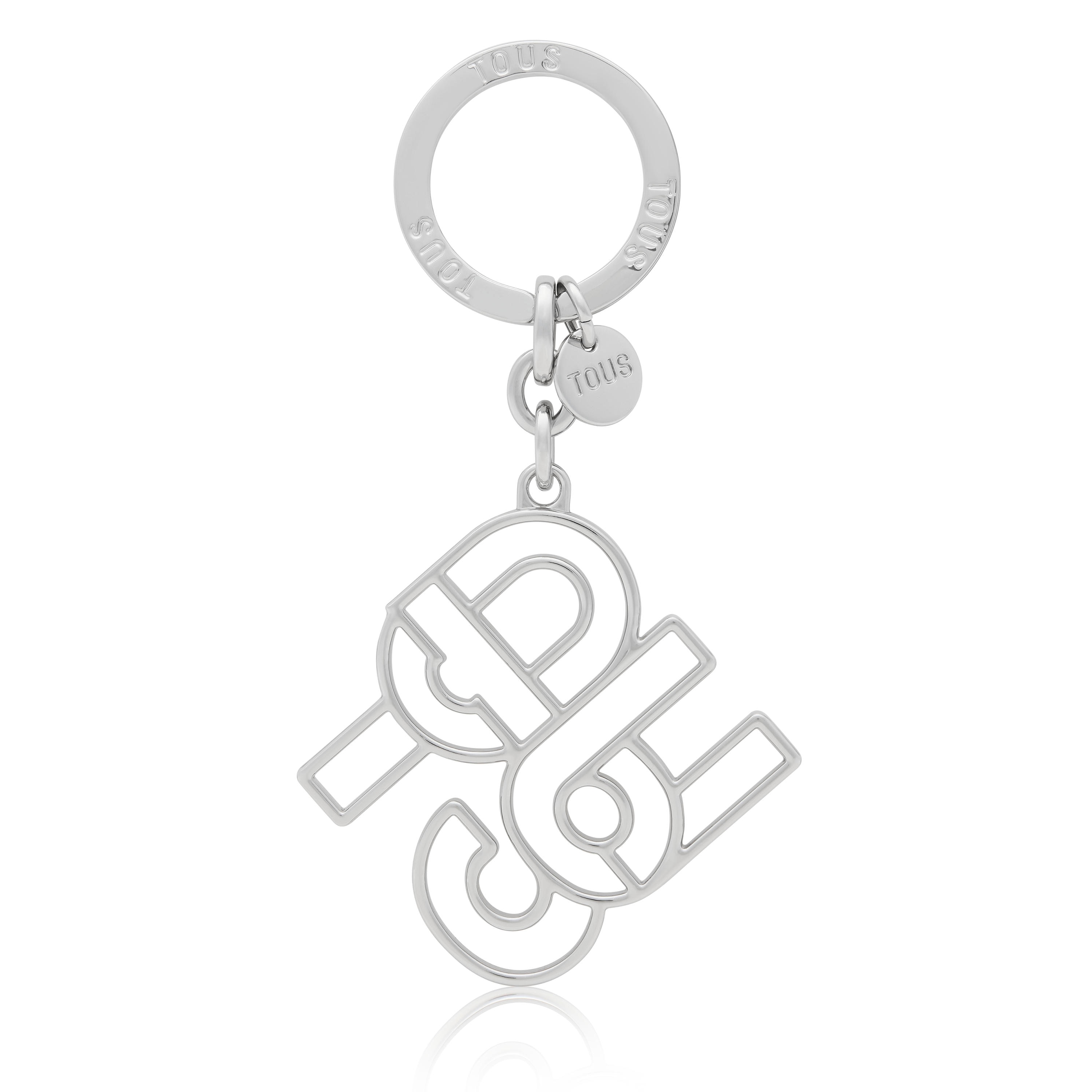Silver Silhouette Key ring TOUS MANIFESTO