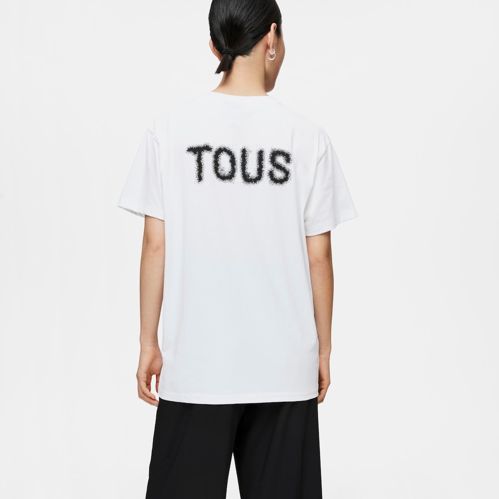 Red short-sleeved T-shirt TOUS Motifs Spray L