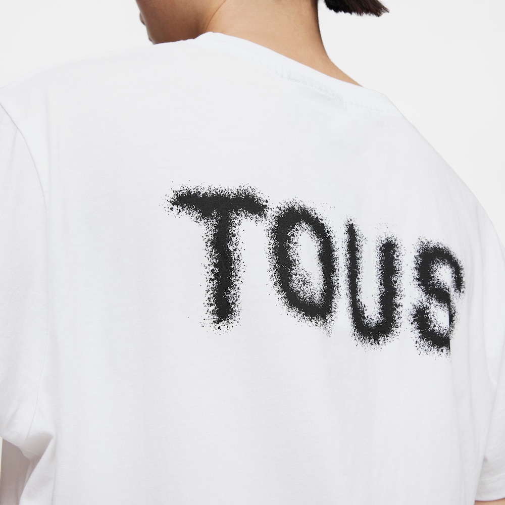 Red short-sleeved T-shirt TOUS Motifs Spray L