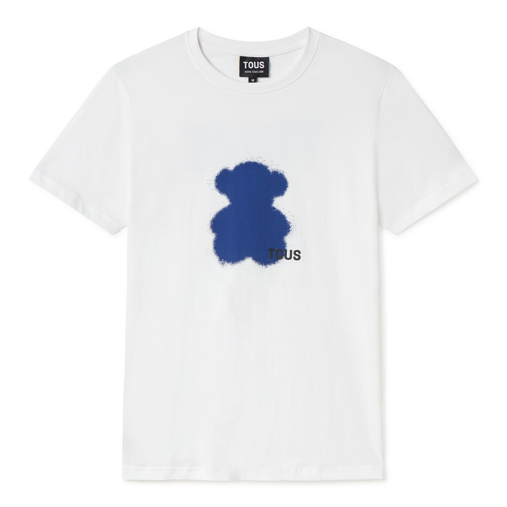 Camiseta de manga corta azul TOUS Motifs Spray