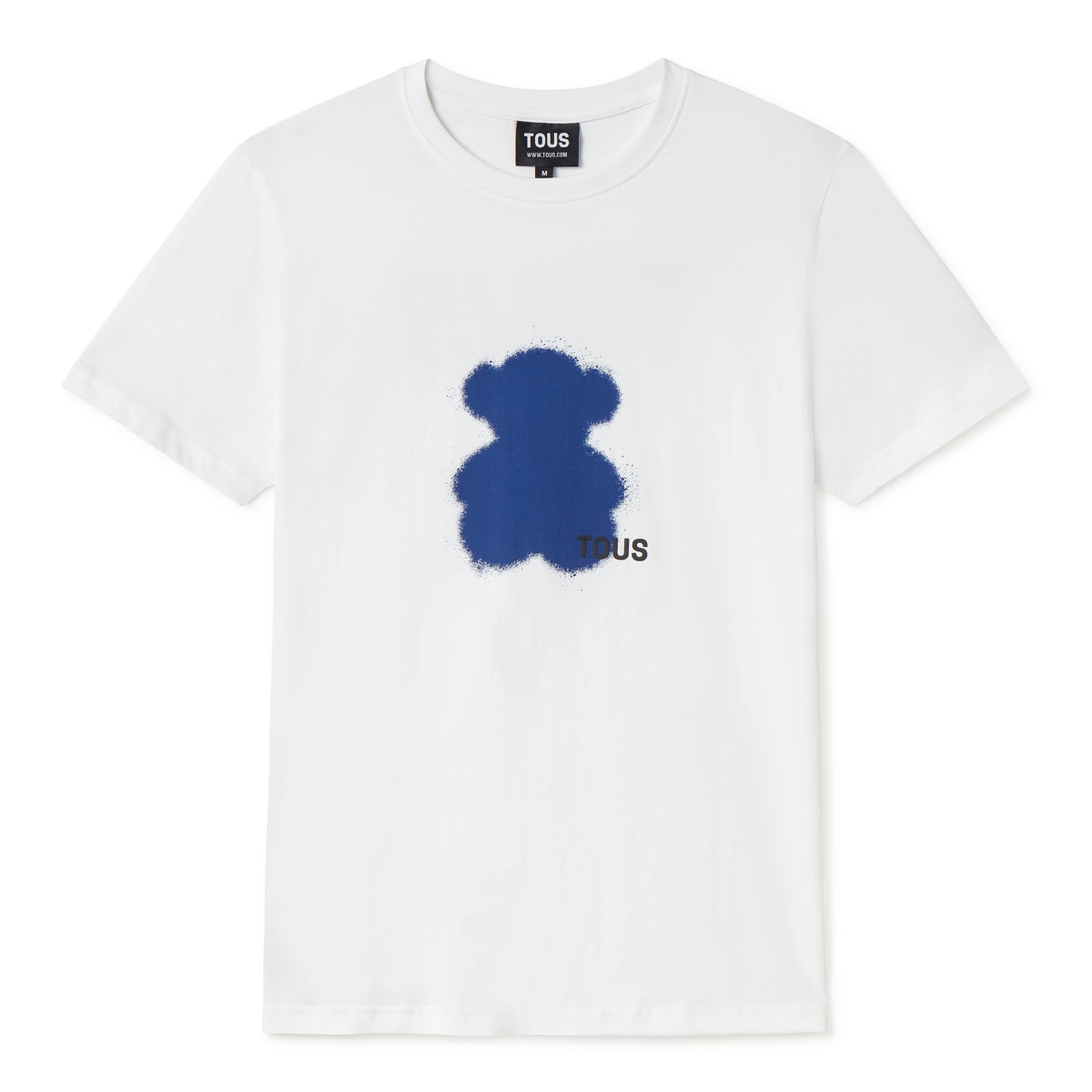 Camiseta de manga corta azul TOUS Motifs Spray M