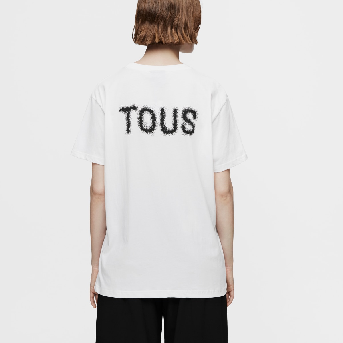 Camiseta de manga corta azul TOUS Motifs Spray M