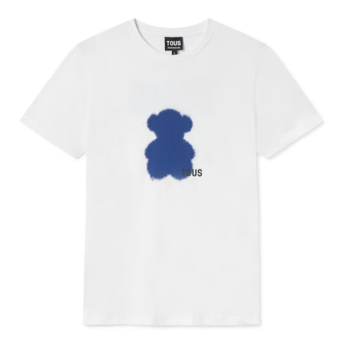 Camiseta de manga corta azul TOUS Motifs Spray L