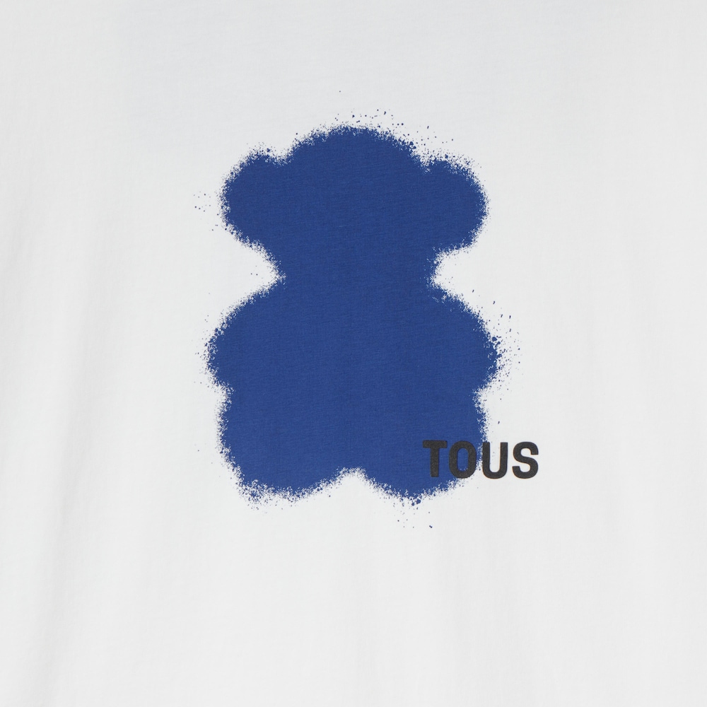 Camiseta de manga corta azul TOUS Motifs Spray L