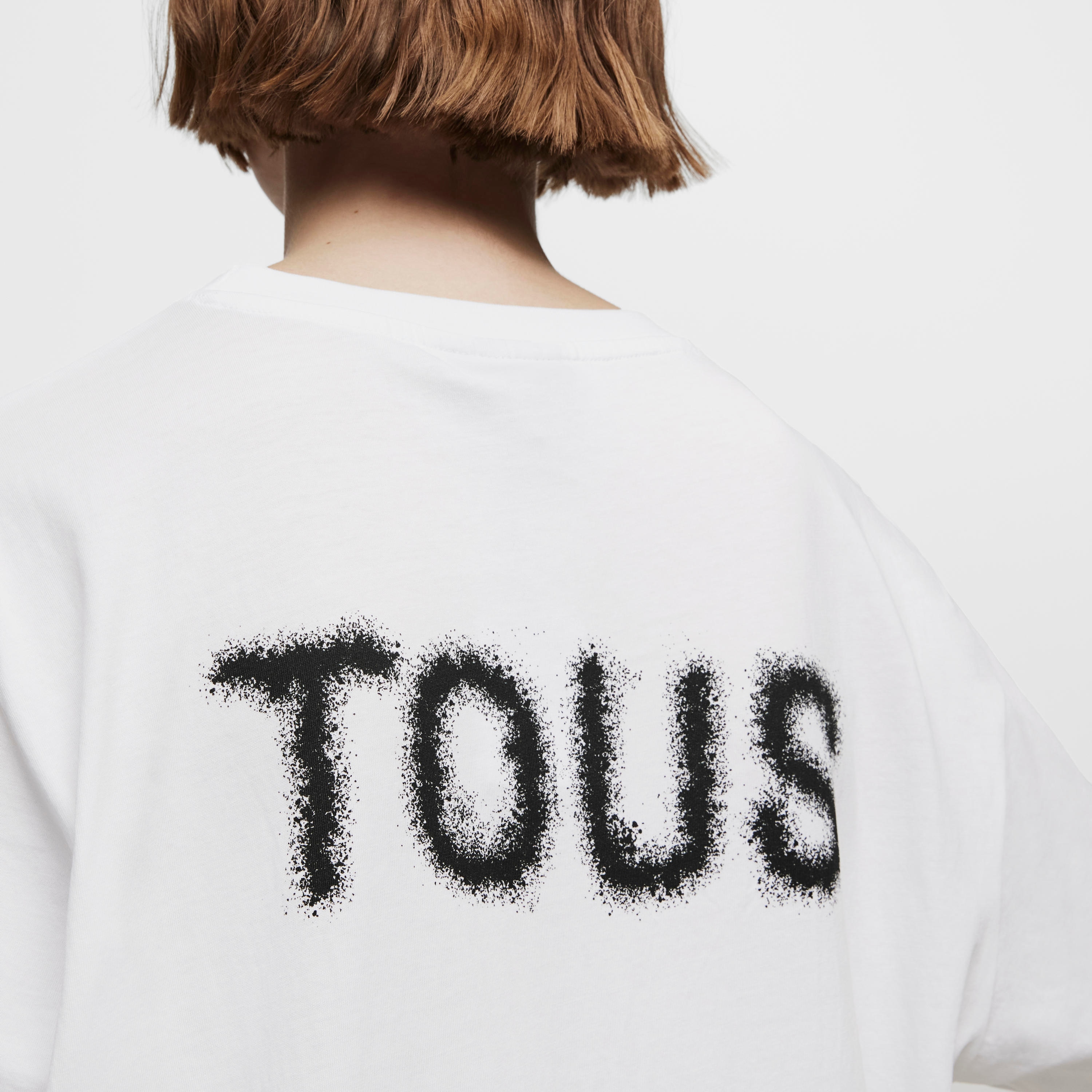 Blue short-sleeved T-shirt TOUS Motifs Spray L