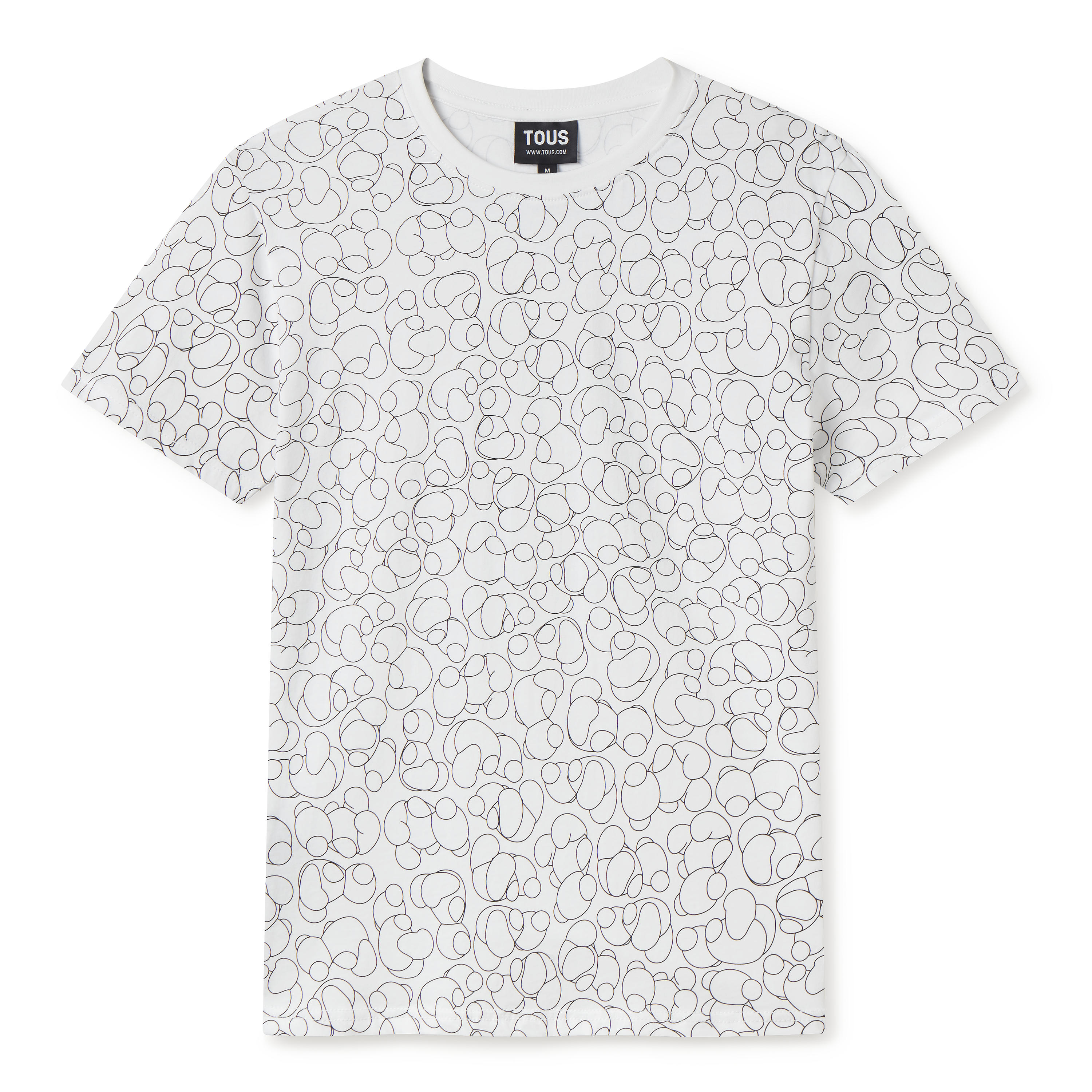 White short-sleeved T-shirt TOUS Bold Bear