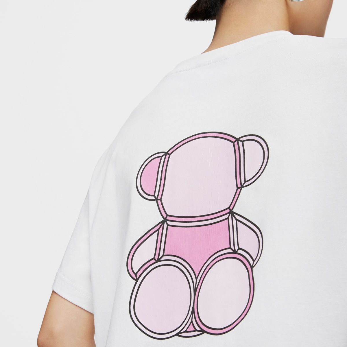 Camiseta de manga corta rosa TOUS Bear Faceted M