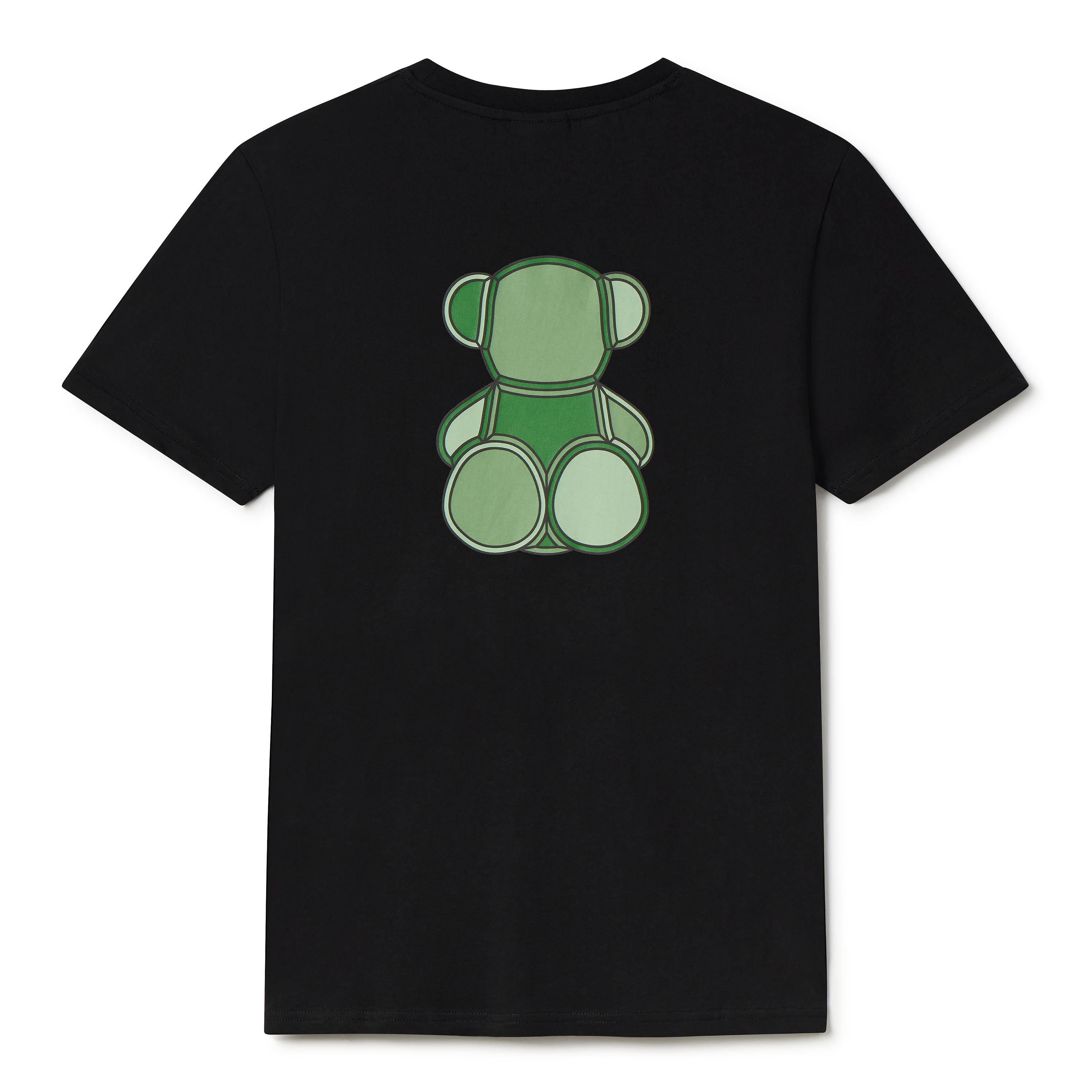 Green short-sleeved T-shirt TOUS Bear Faceted M