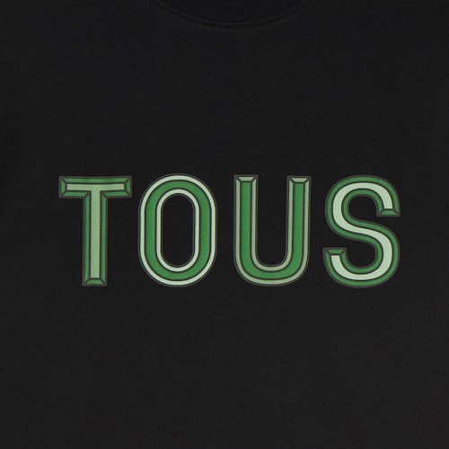 Camiseta de manga corta verde TOUS Bear Faceted M