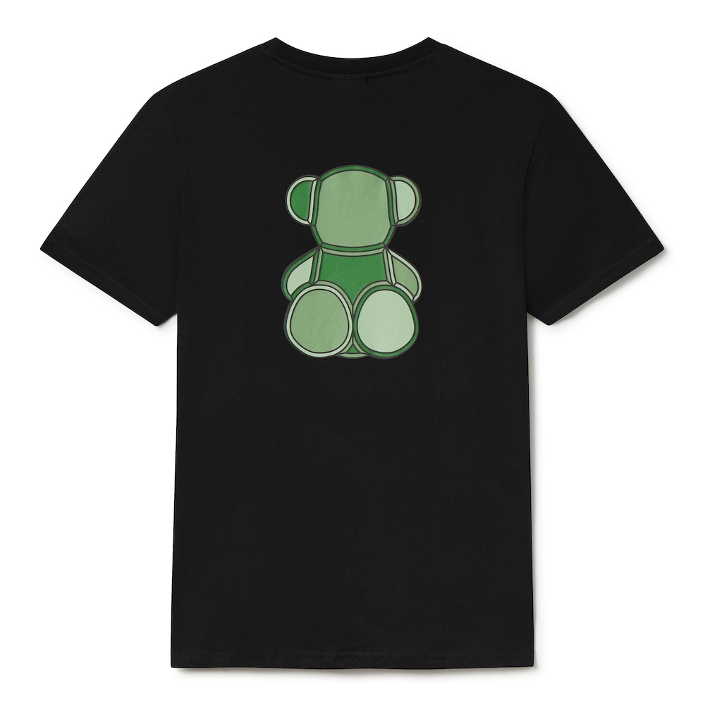 Camiseta de manga corta verde TOUS Bear Faceted L