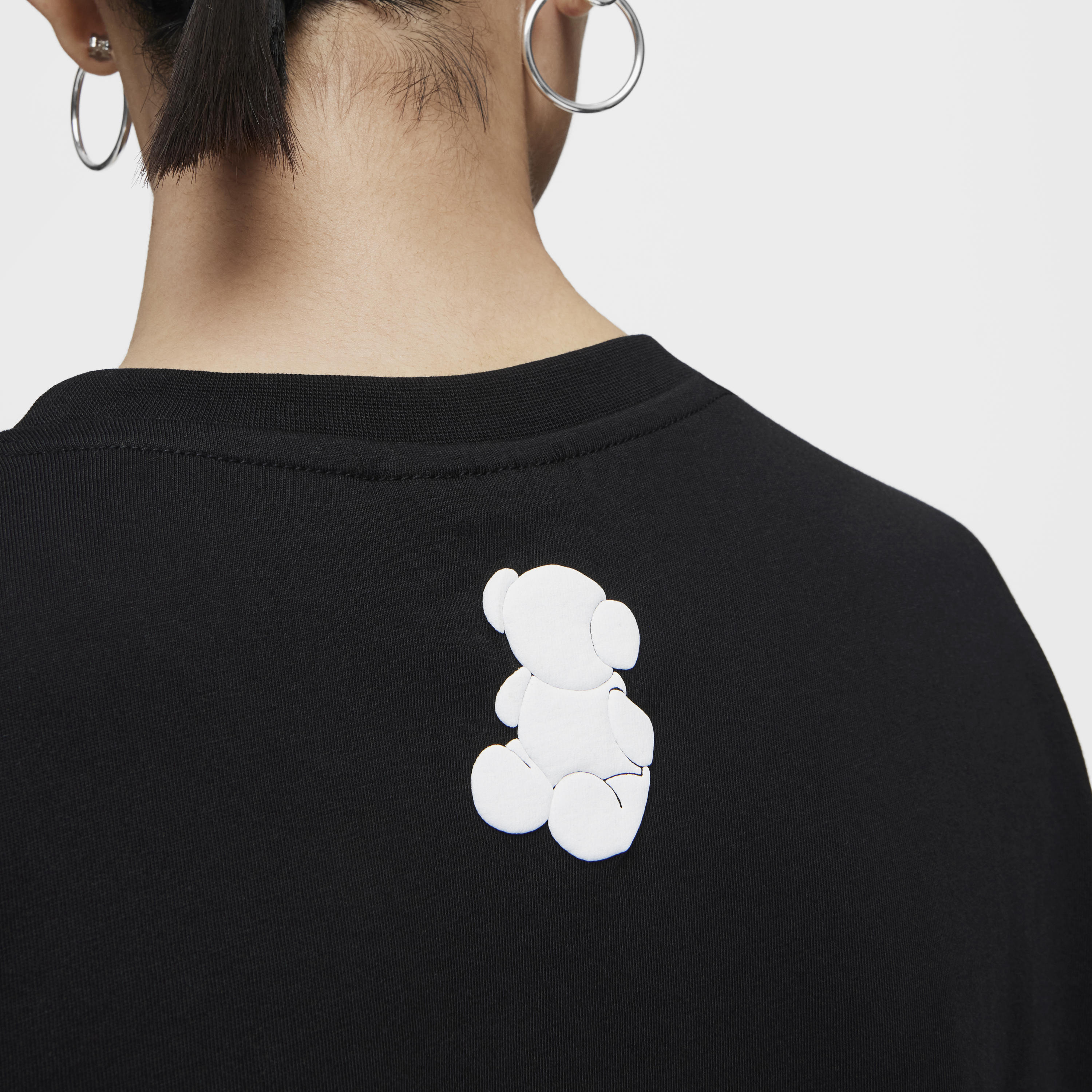 Black short-sleeved T-shirt TOUS Bold Bear Logo M