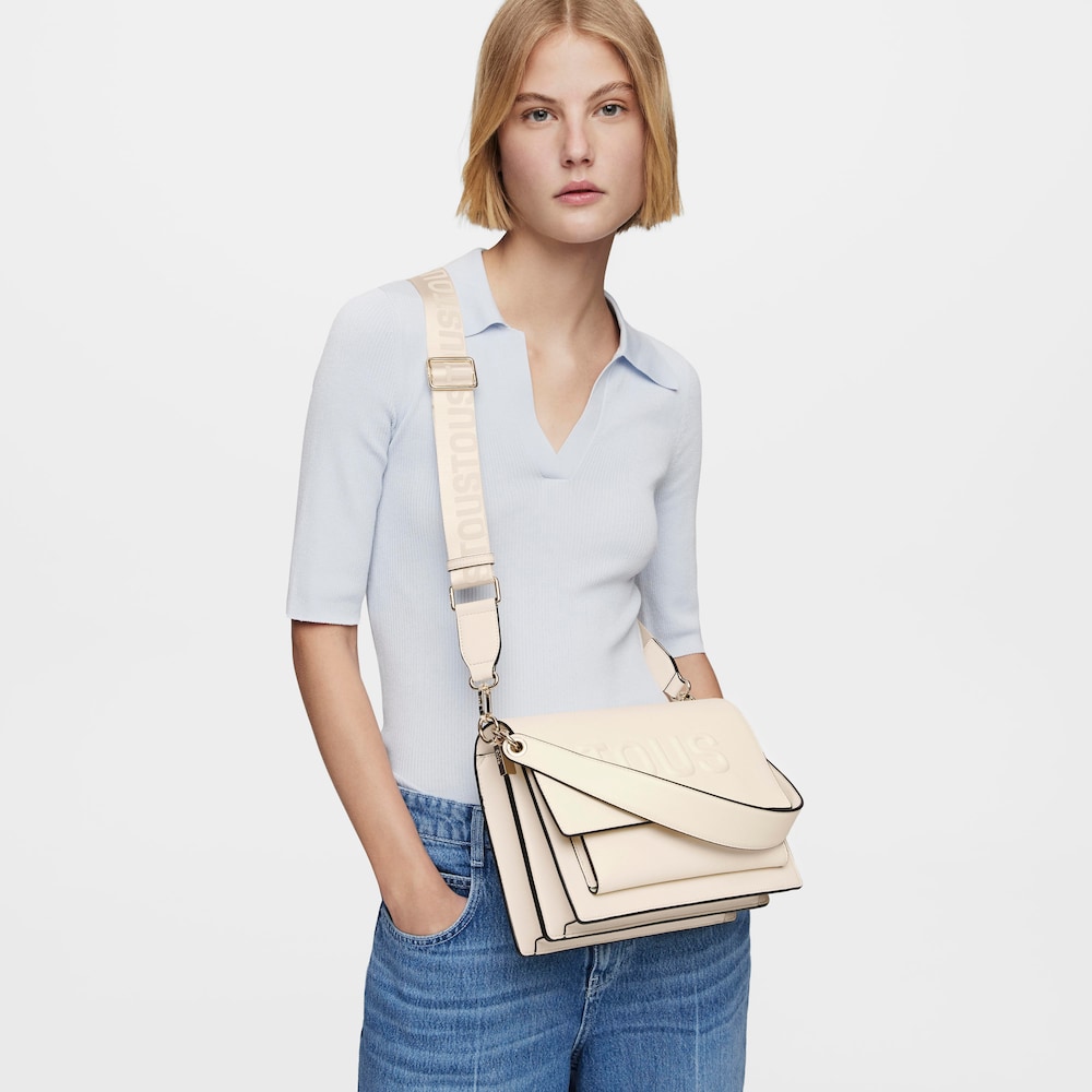 Medium beige Audree Crossbody bag TOUS Brenda