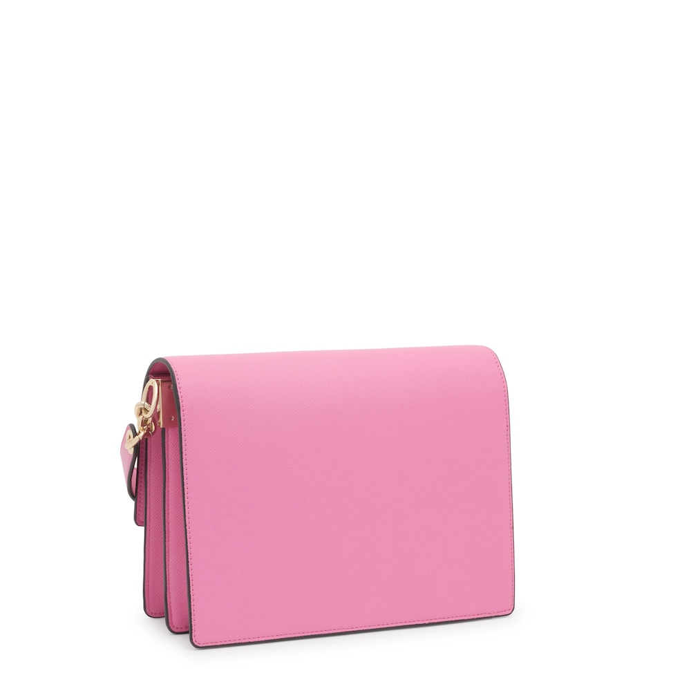 Středně velk&aacute; tmavě růžov&aacute; Crossbody kabelka Audree TOUS Brenda