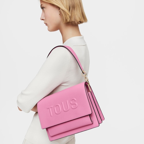 Bandolera mediana Audree rosa oscuro TOUS Brenda