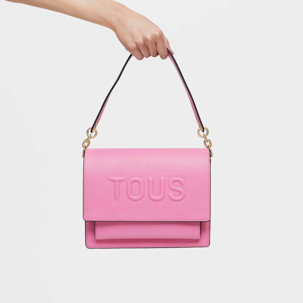 Medium dark pink Audree Crossbody bag TOUS Brenda image number 5