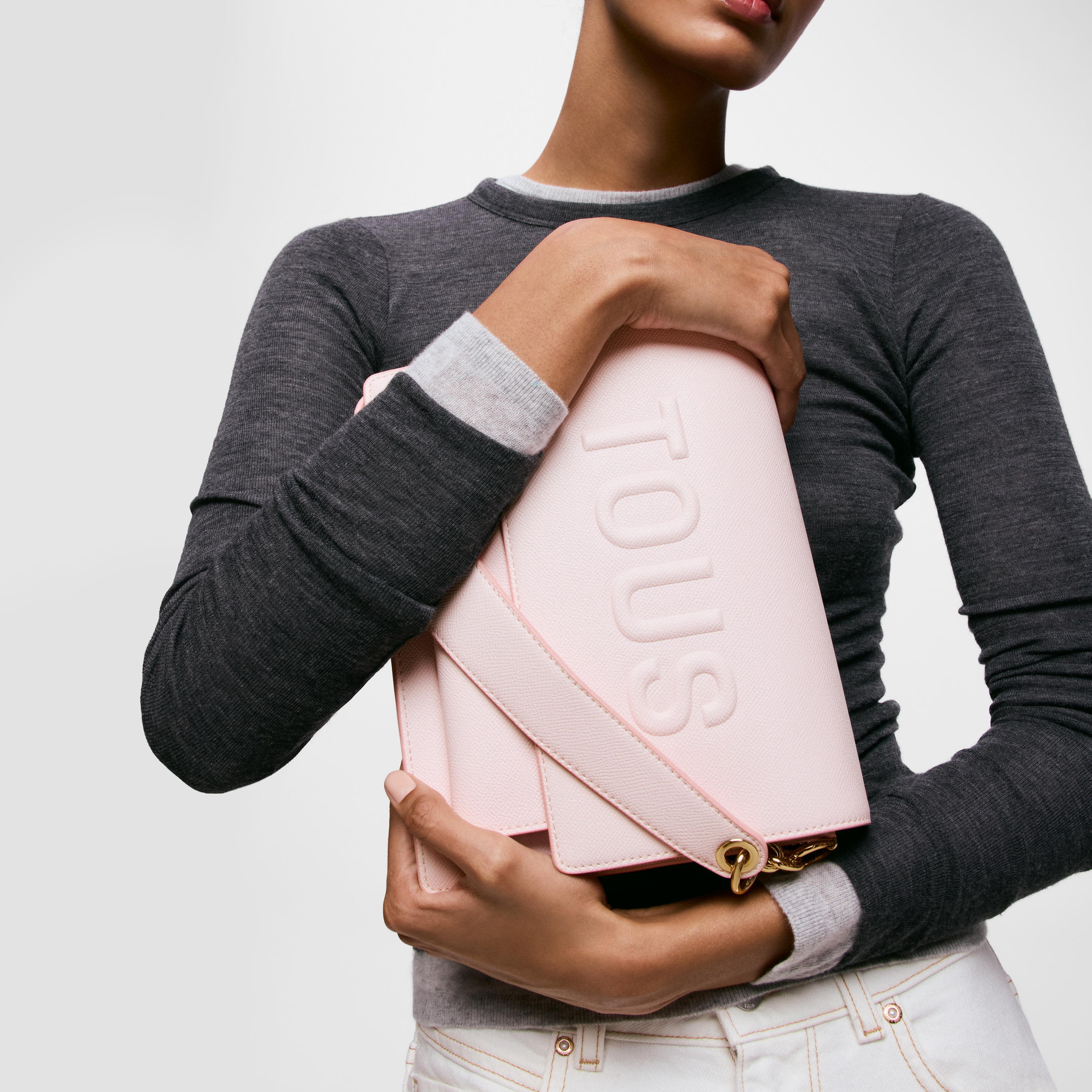 Medium light pink Audree Crossbody bag TOUS Brenda