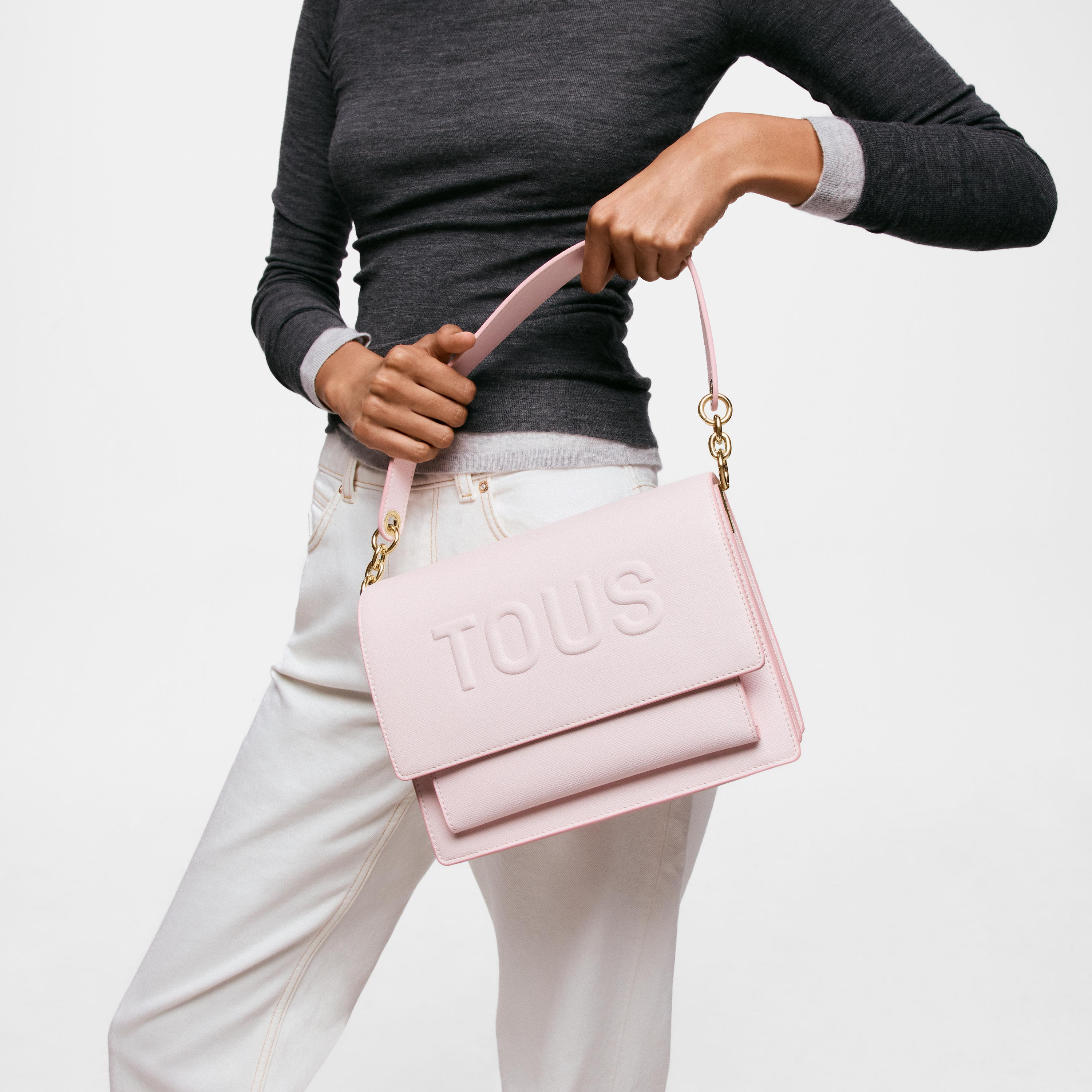 Medium light pink Audree Crossbody bag TOUS Brenda
