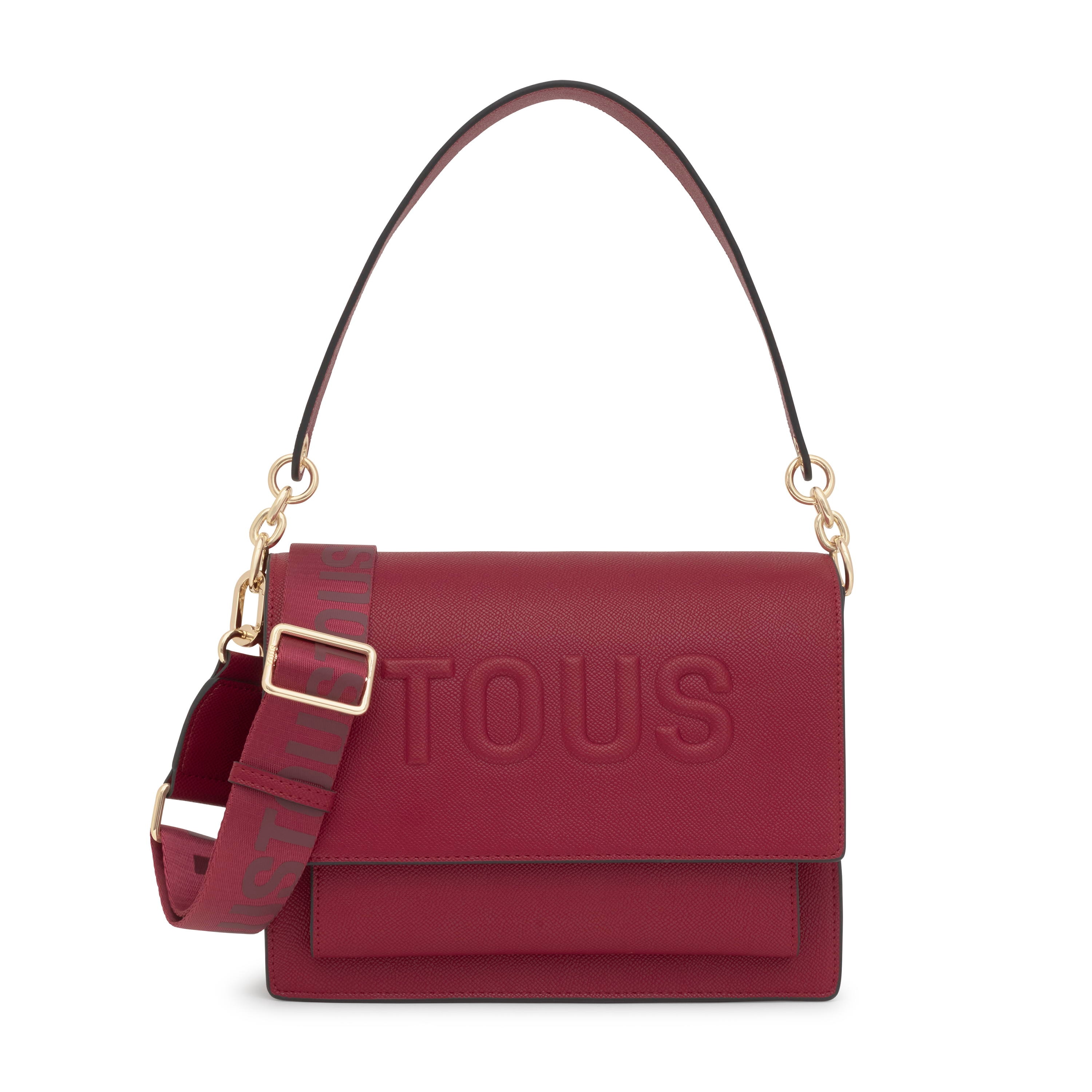 Medium maroon Audree Crossbody bag TOUS Brenda