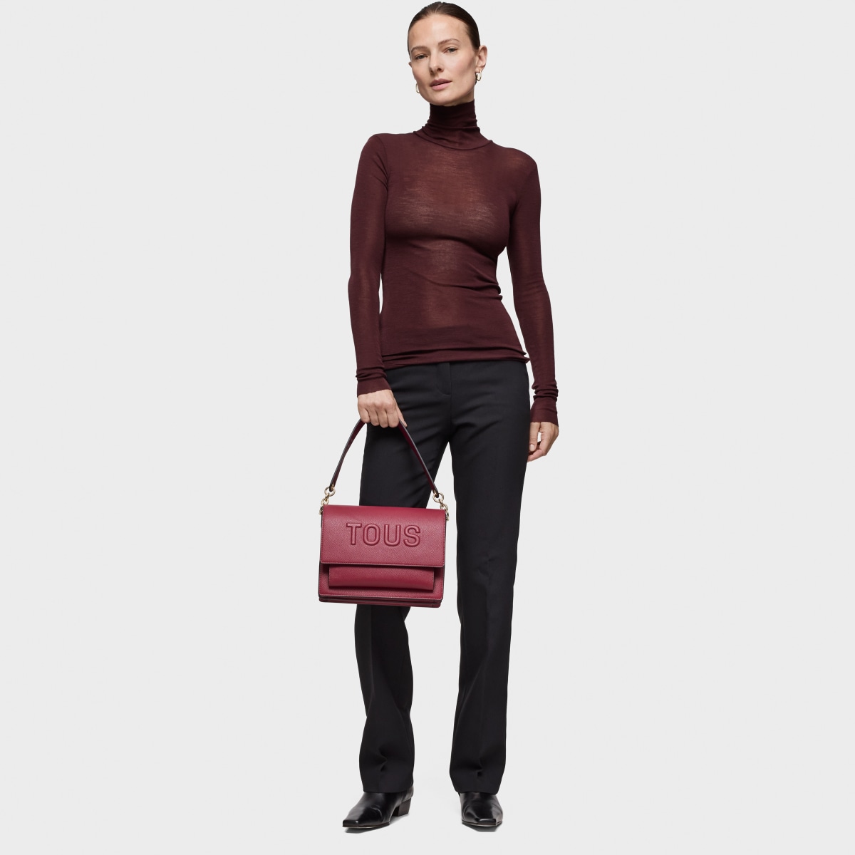 Medium maroon Audree Crossbody bag TOUS Brenda
