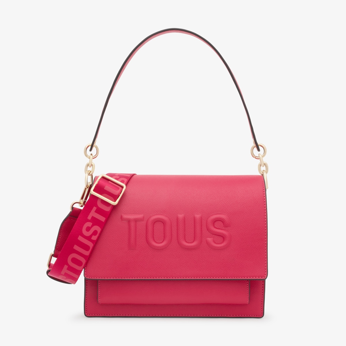 Medium fuchsia Audree Crossbody bag TOUS Brenda | TOUS
