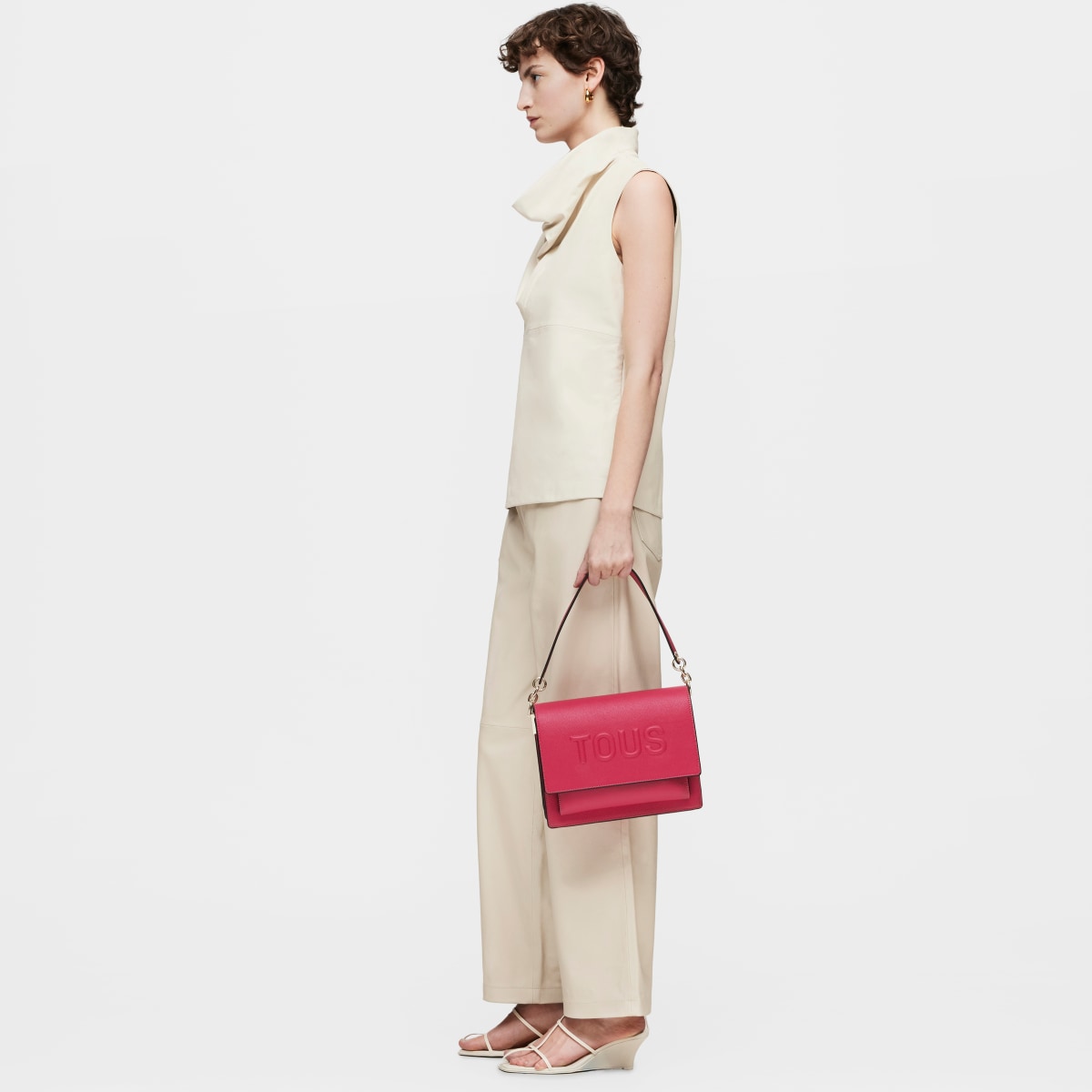 Medium fuchsia Audree Crossbody bag TOUS Brenda