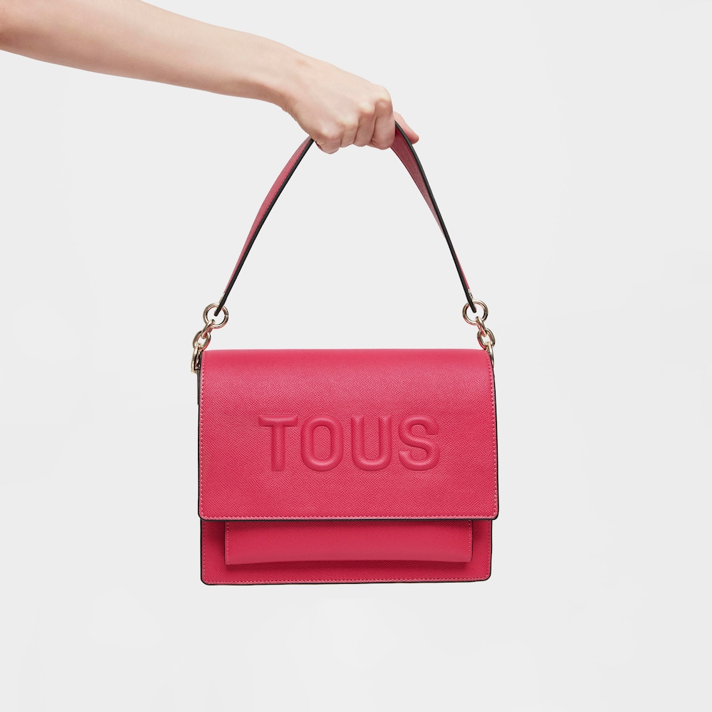 Borsa a tracolla fucsia media Audree TOUS Brenda