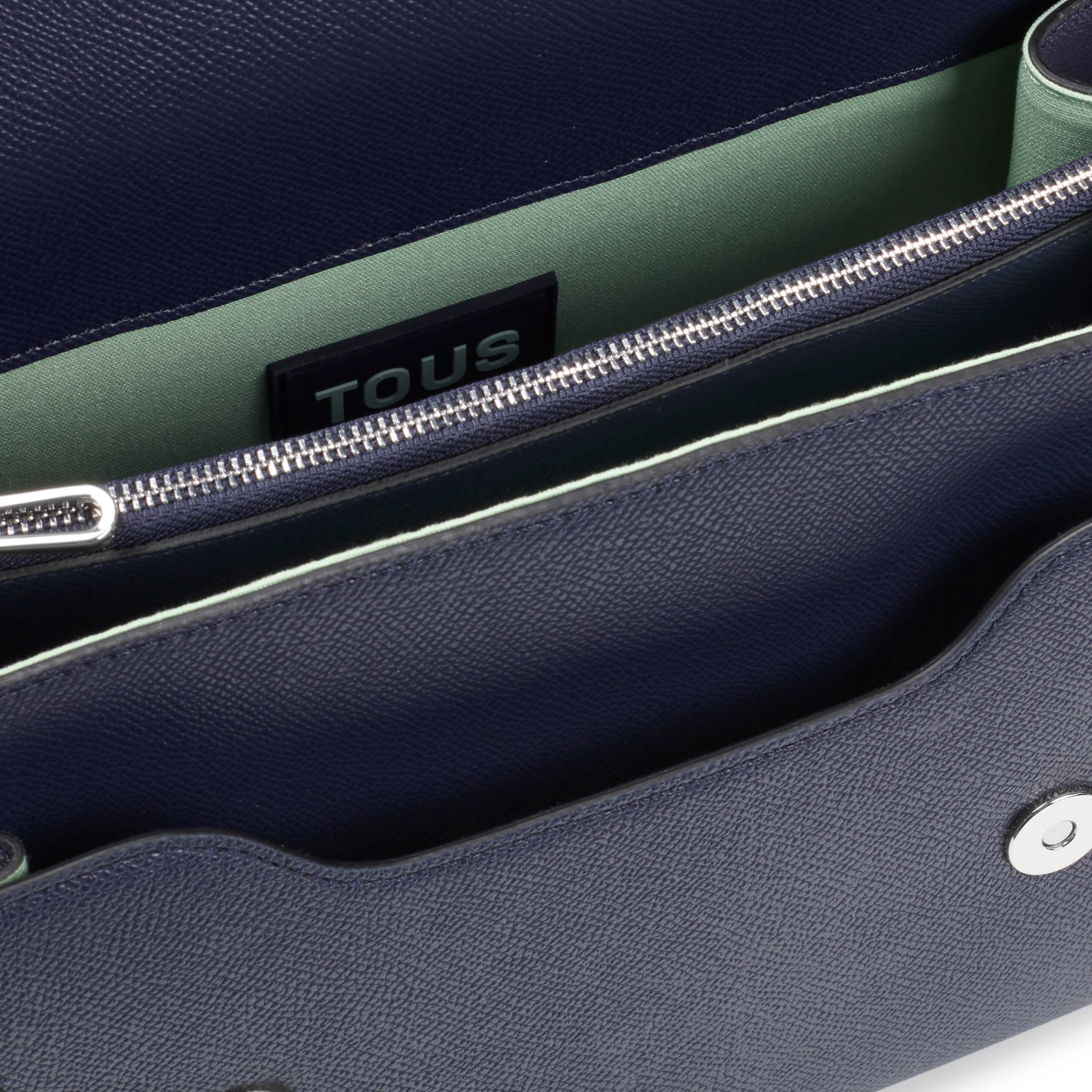 Medium navy blue Audree Crossbody bag TOUS Brenda