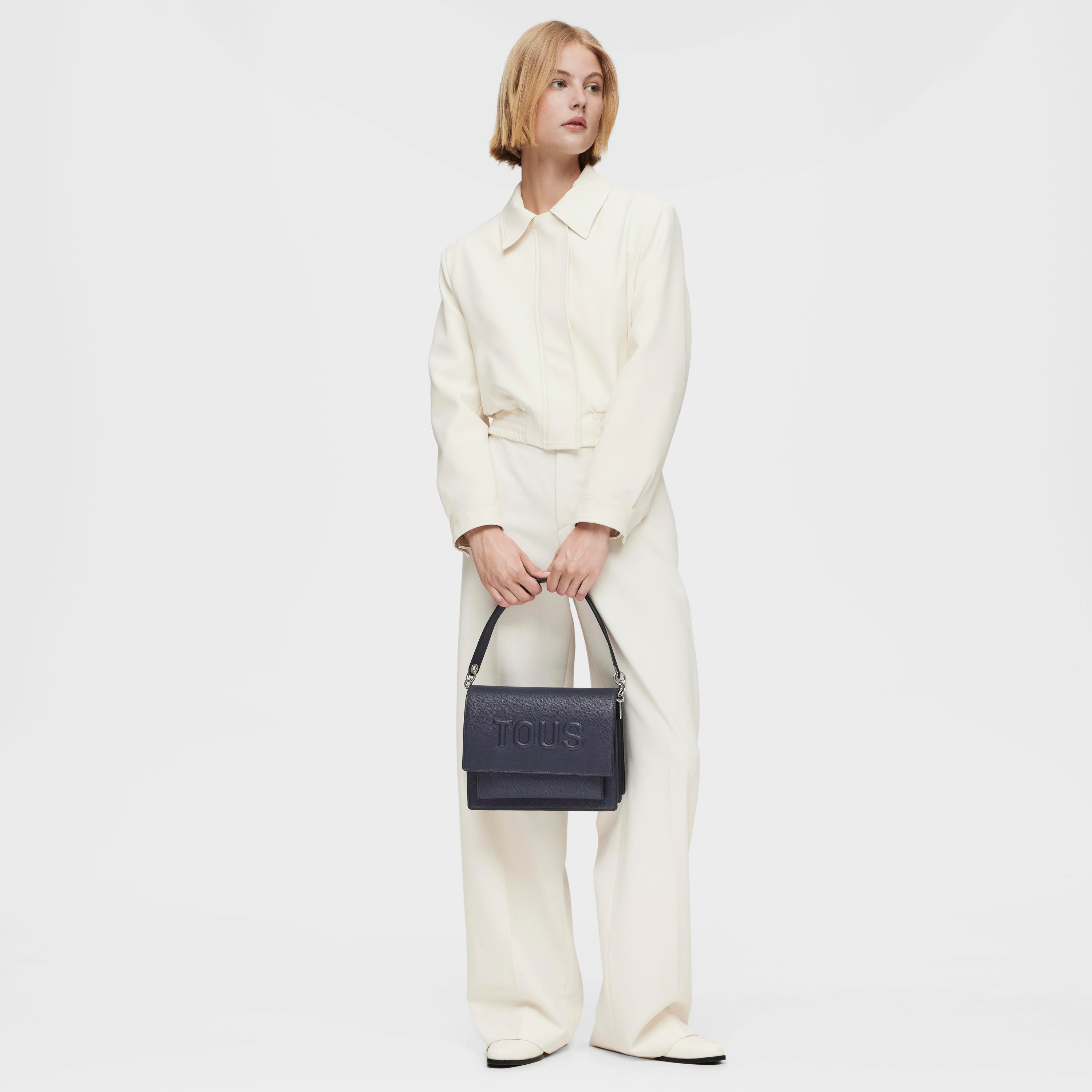 Medium navy blue Audree Crossbody bag TOUS Brenda