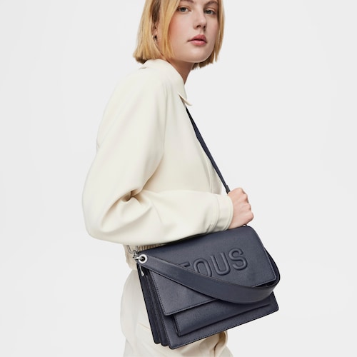 Medium navy blue Audree Crossbody bag TOUS Brenda
