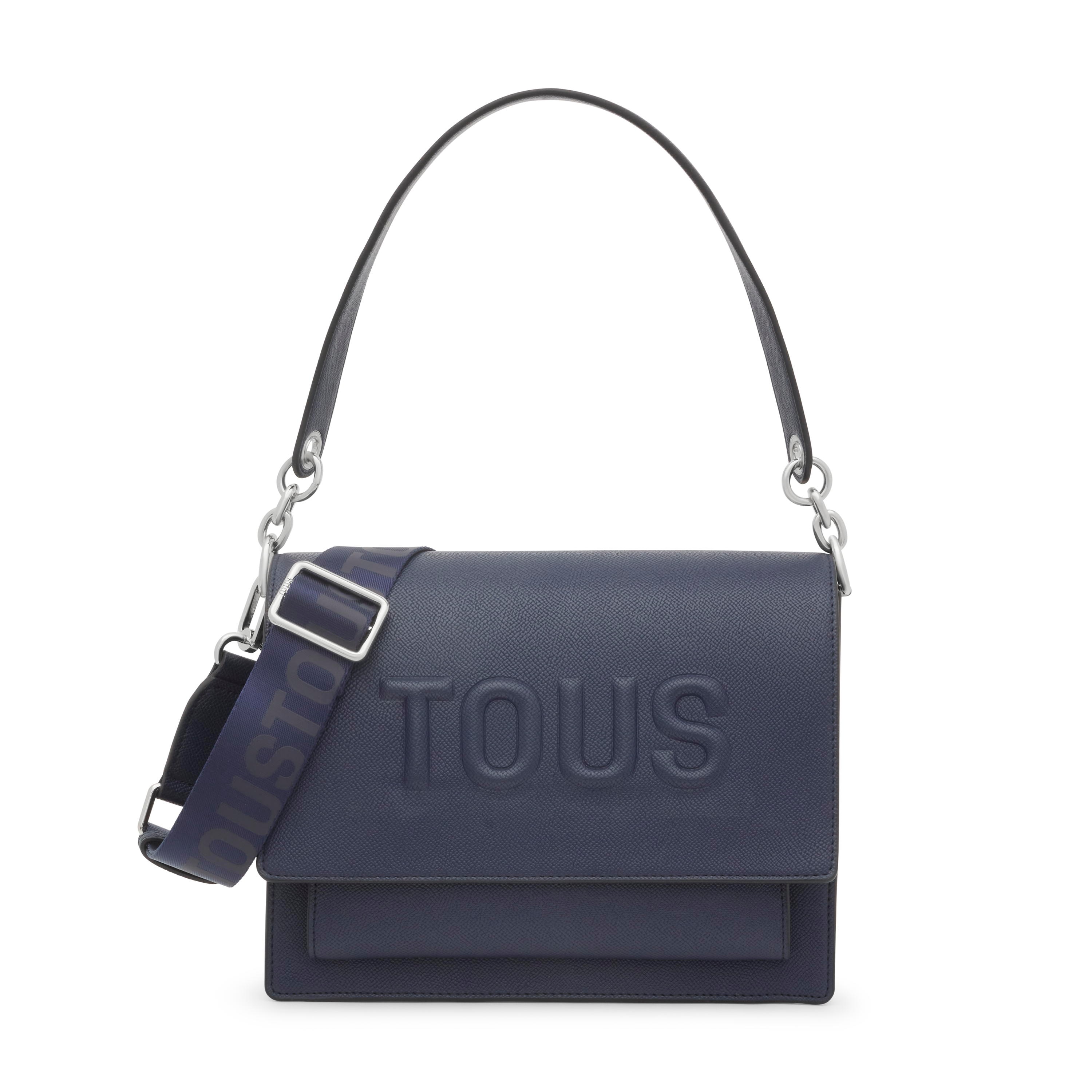 Medium navy blue Audree Crossbody bag TOUS Brenda