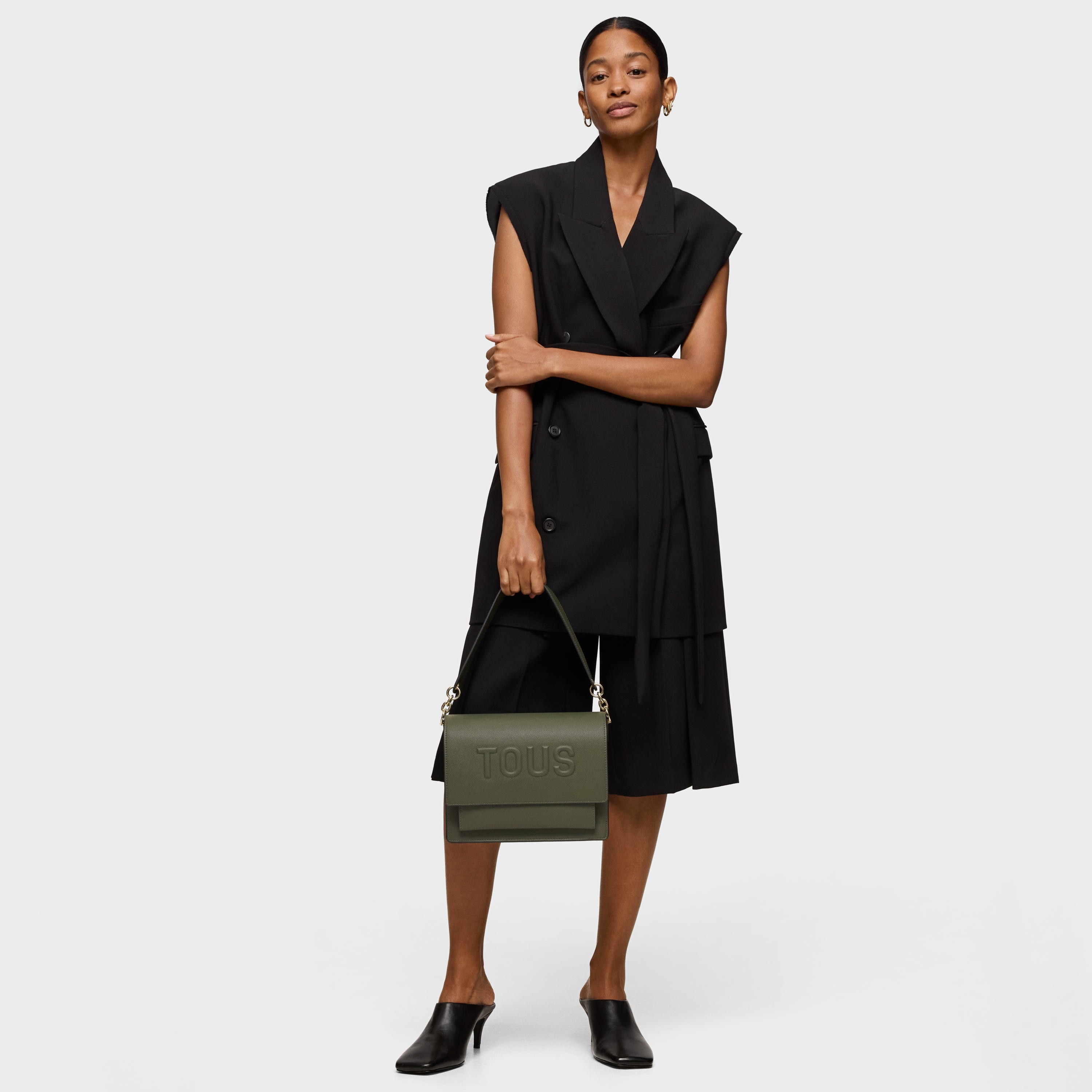 Medium khaki Audree Crossbody bag TOUS Brenda