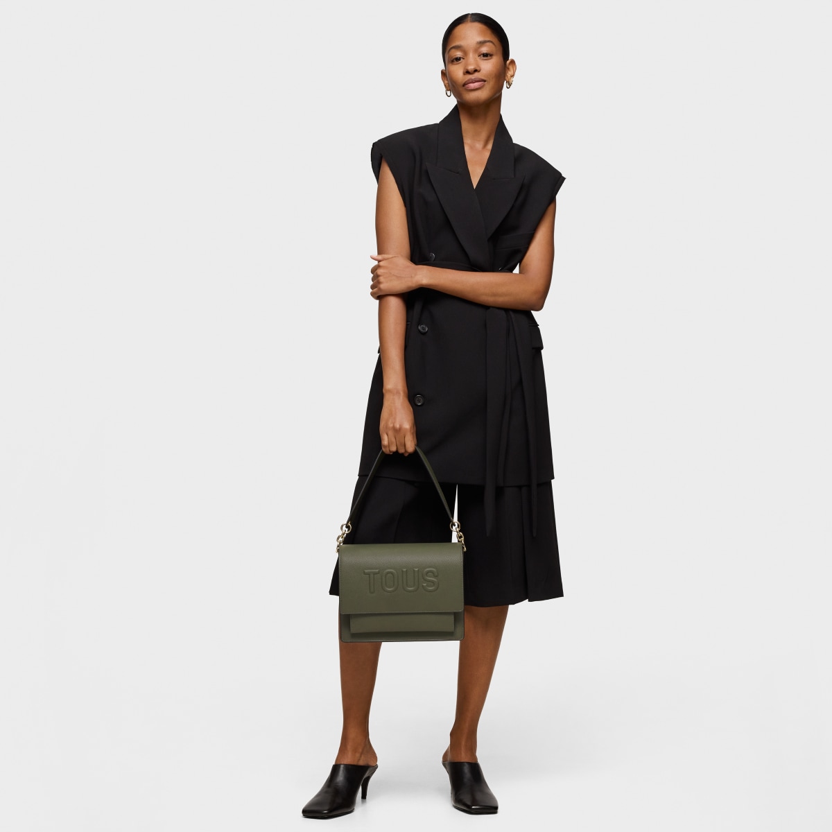 Medium khaki Audree Crossbody bag TOUS Brenda