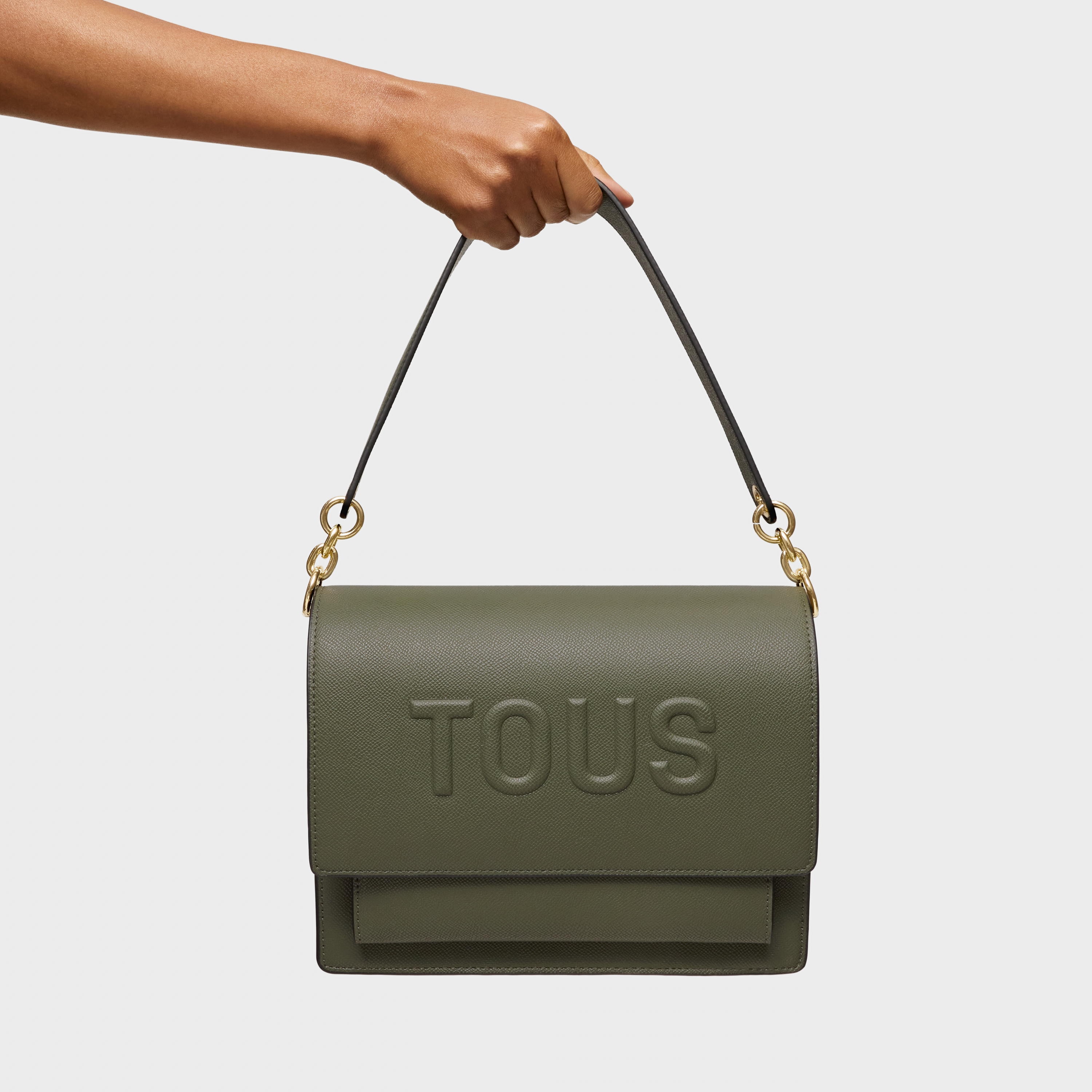 Medium khaki Audree Crossbody bag TOUS Brenda