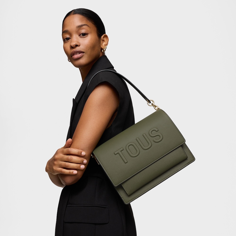 Bandolera mediana Audree caqui TOUS Brenda