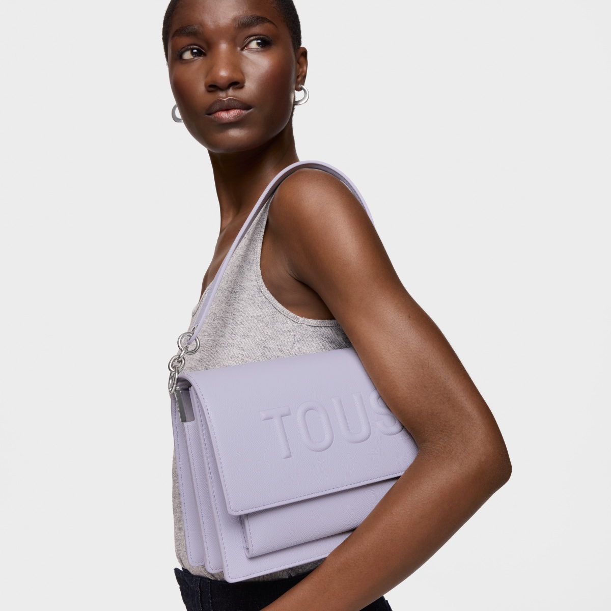 Tous - Bandolera Mediana Audree Malva Tous Brenda - Malva