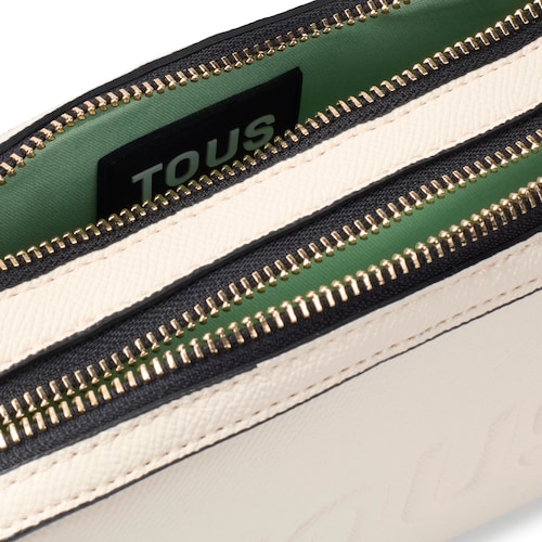 Mala de tiracolo rep&oacute;rter bege TOUS Brenda