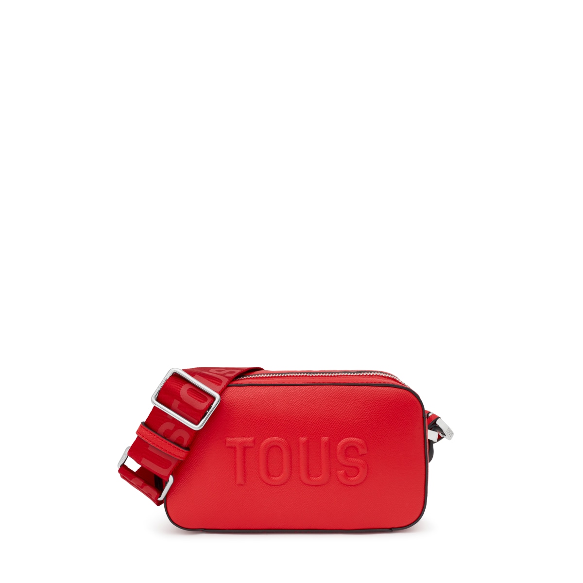 Red Crossbody reporter bag TOUS Brenda