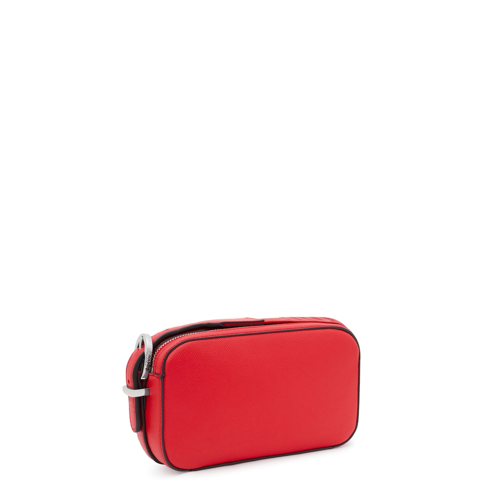 Red Crossbody reporter bag TOUS Brenda image number 1