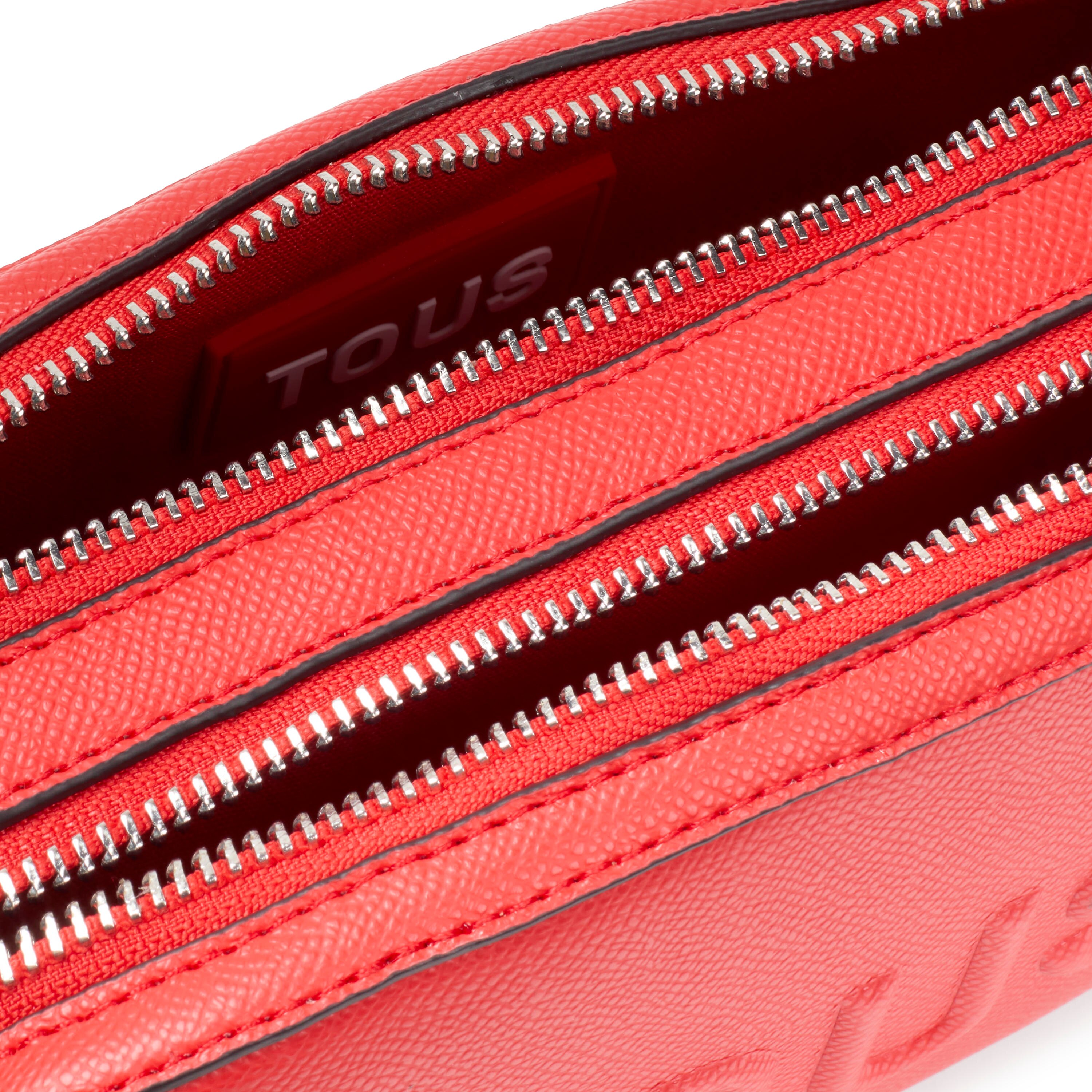 Red Crossbody reporter bag TOUS Brenda