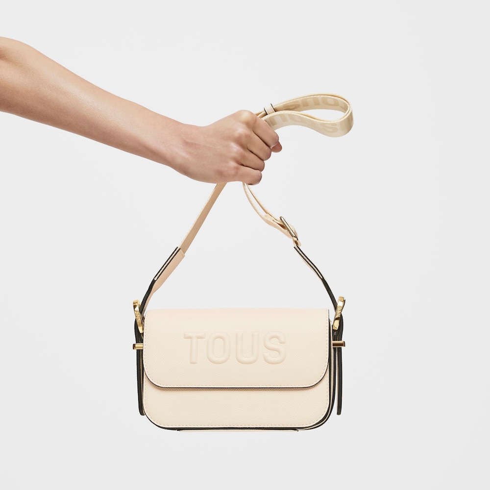 Bandolera peque&ntilde;a beige TOUS Brenda
