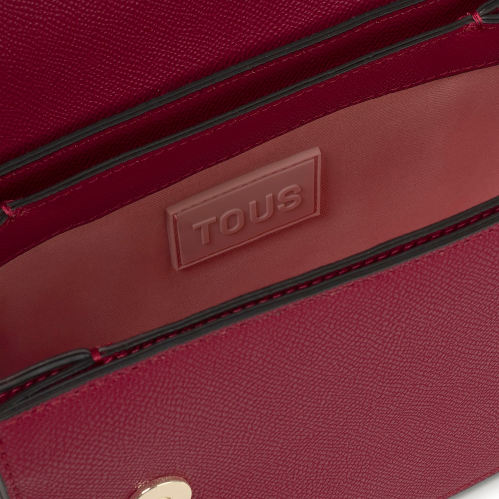 Bandolera peque&ntilde;a granate TOUS Brenda