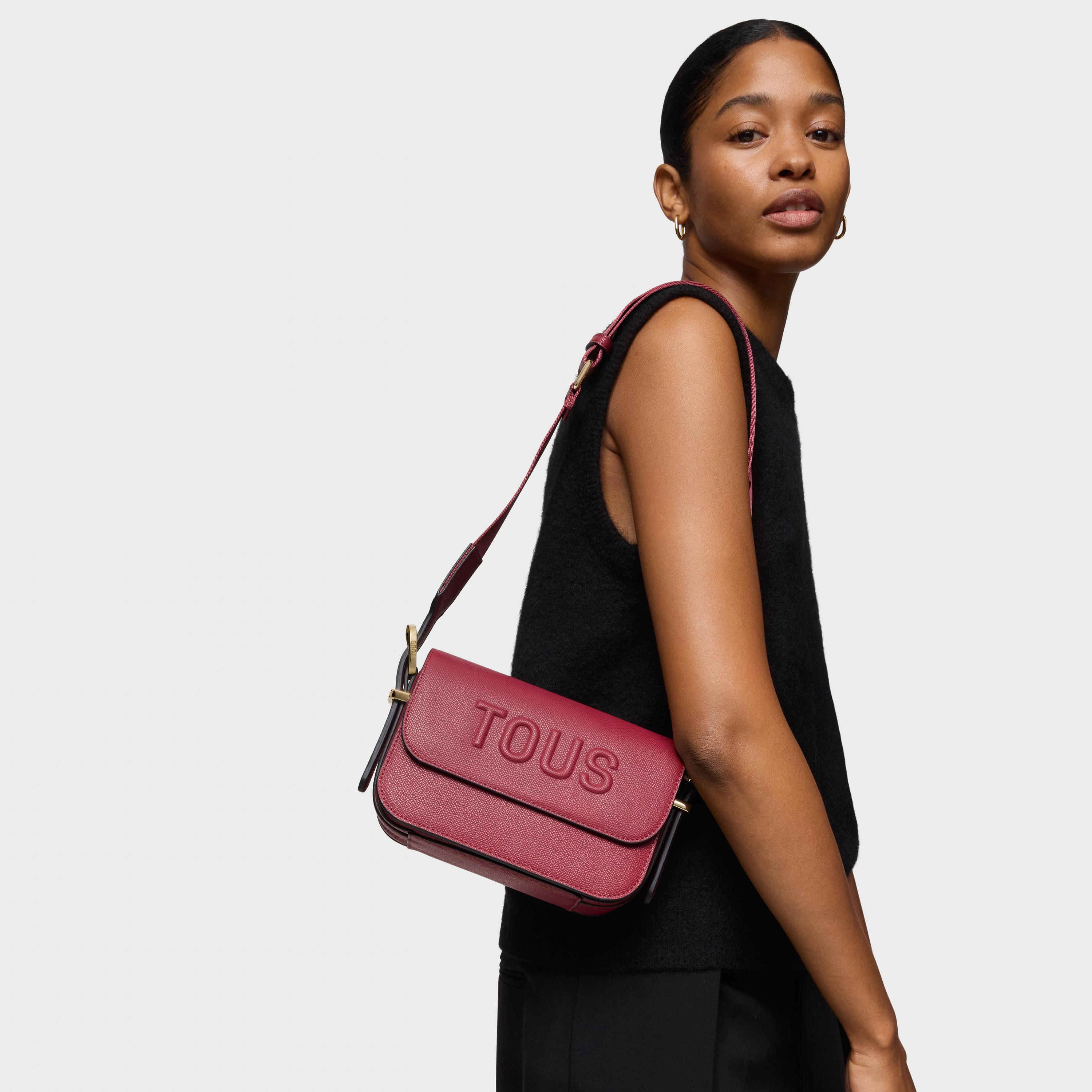 Small maroon Crossbody bag TOUS Brenda