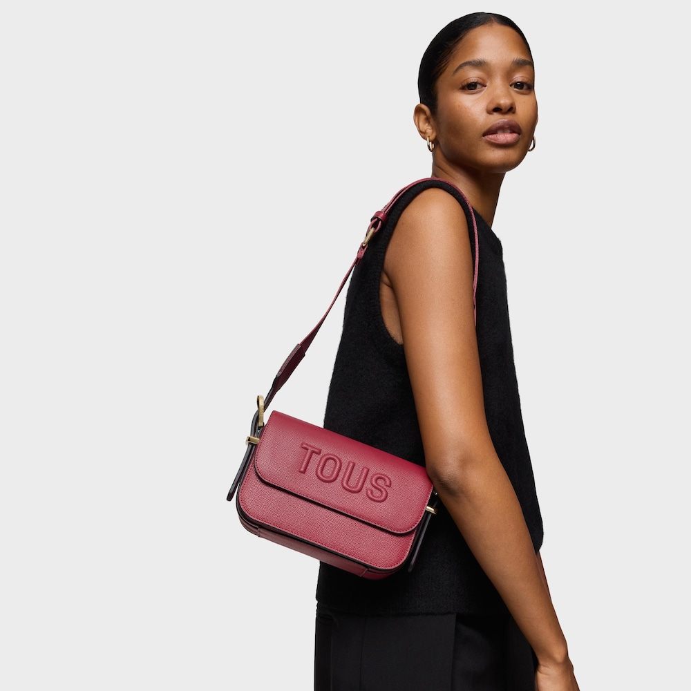 Bandolera peque&ntilde;a granate TOUS Brenda