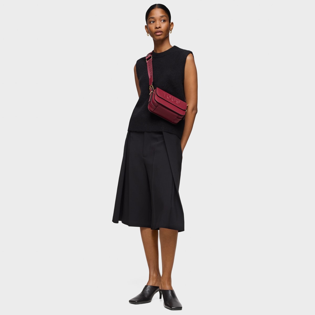 Small maroon Crossbody bag TOUS Brenda