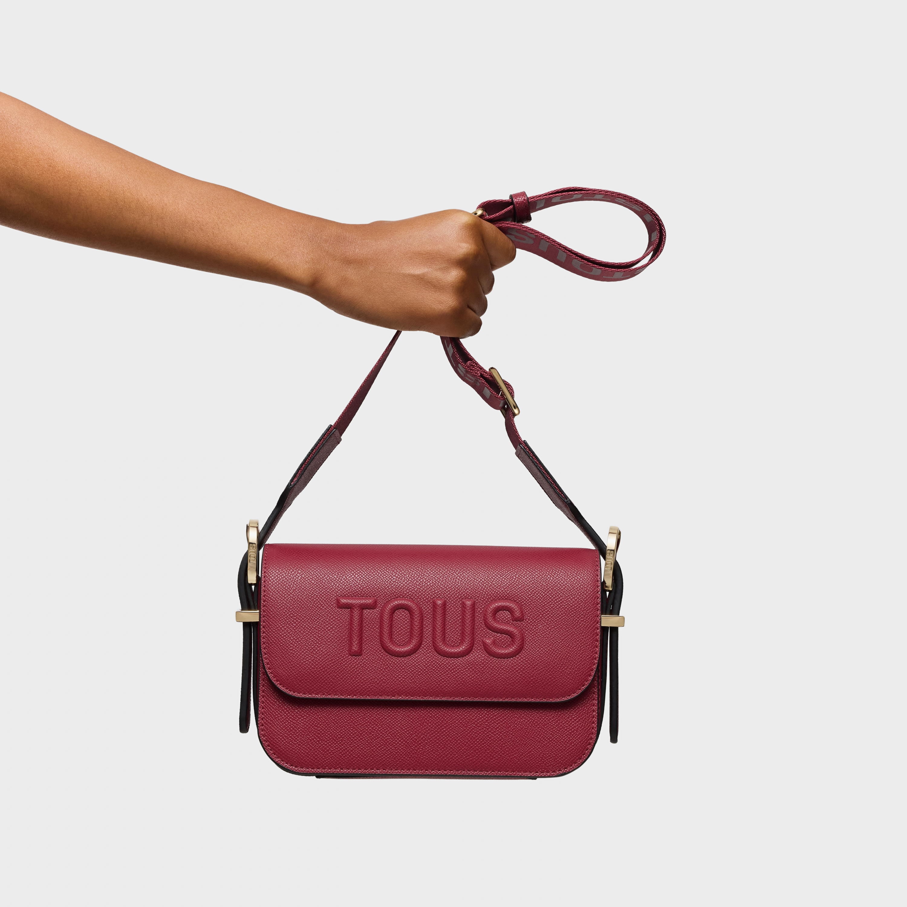 Small maroon Crossbody bag TOUS Brenda