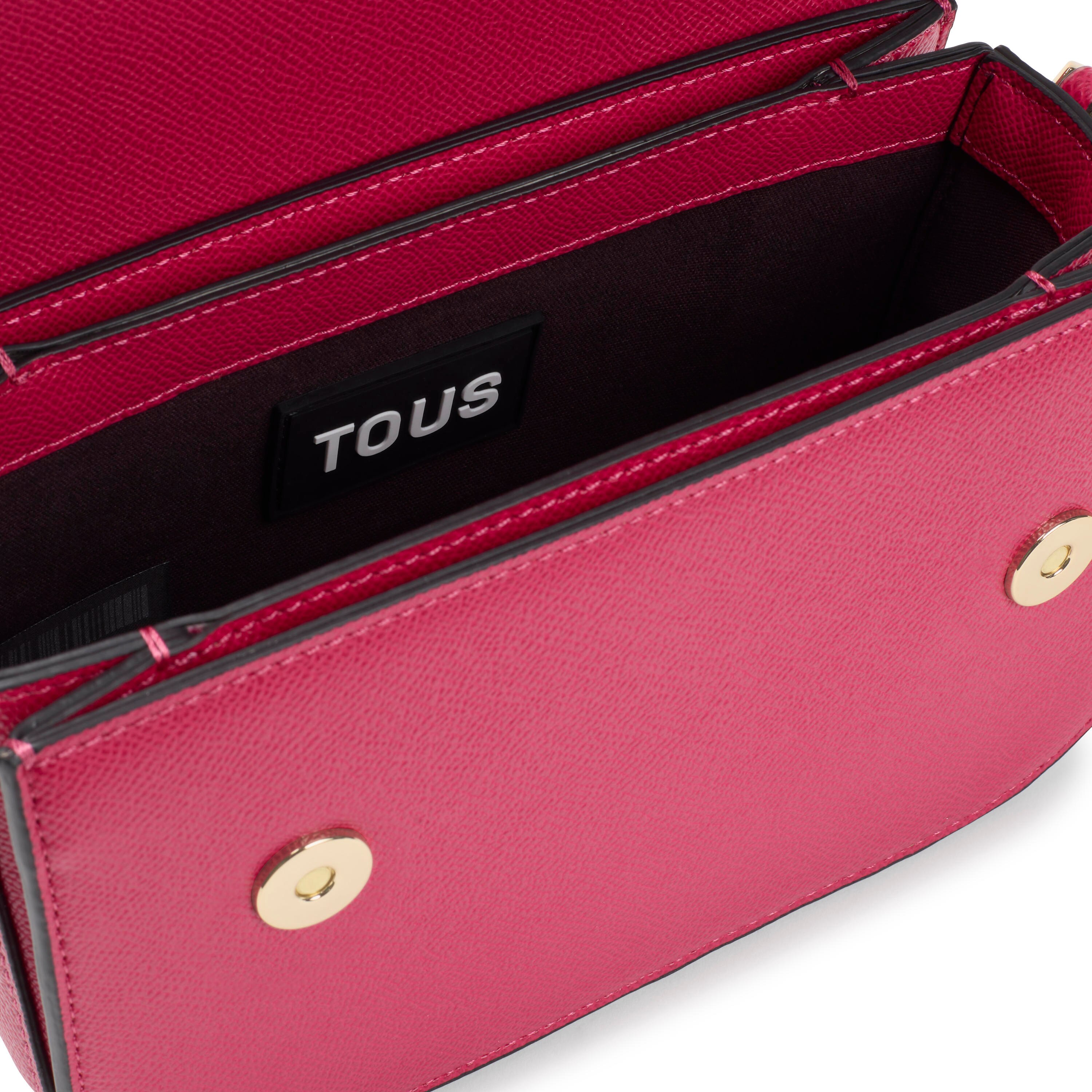 Small fuchsia Crossbody bag TOUS Brenda