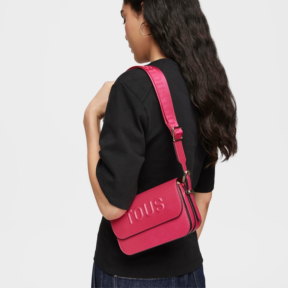 Small fuchsia Crossbody bag TOUS Brenda