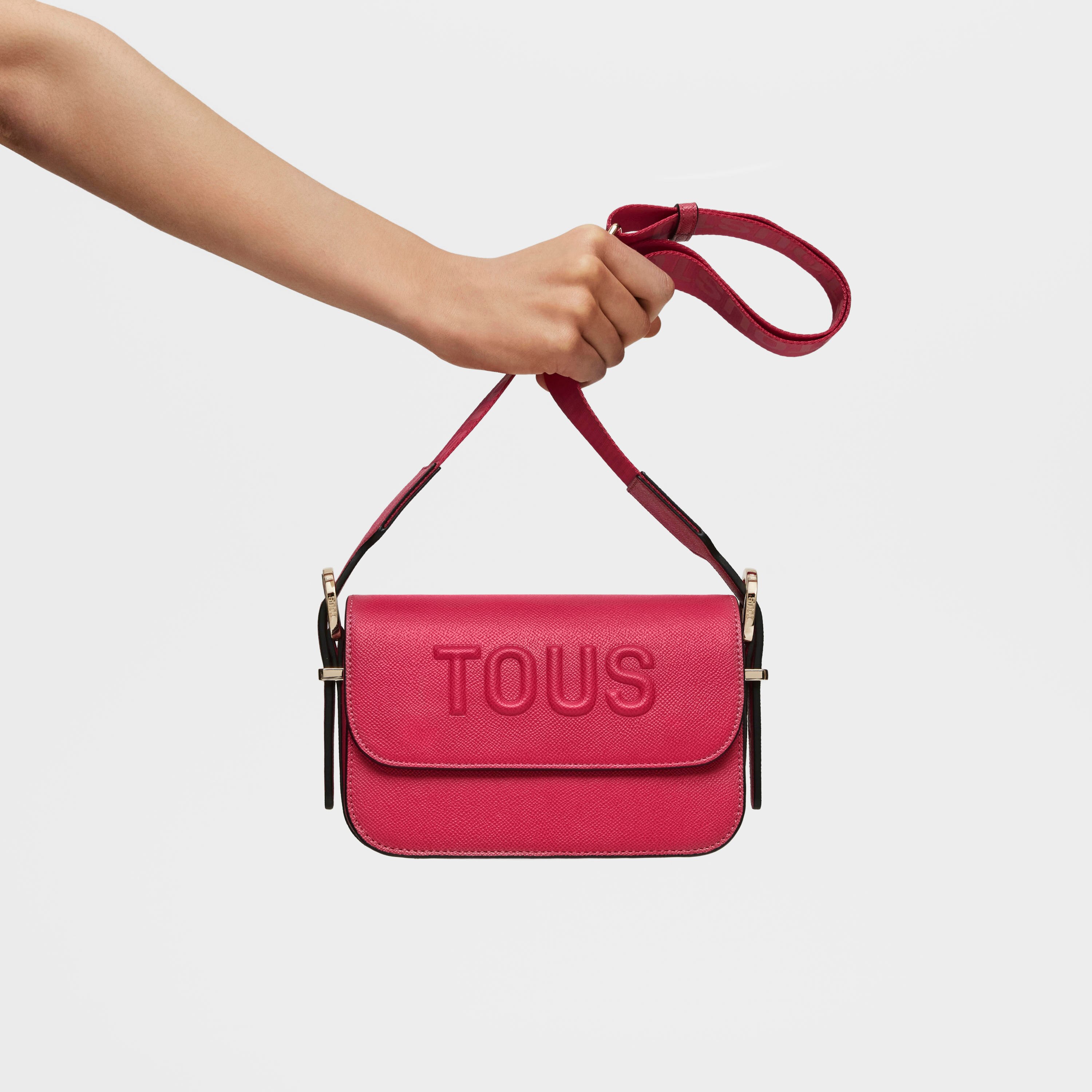Small fuchsia Crossbody bag TOUS Brenda