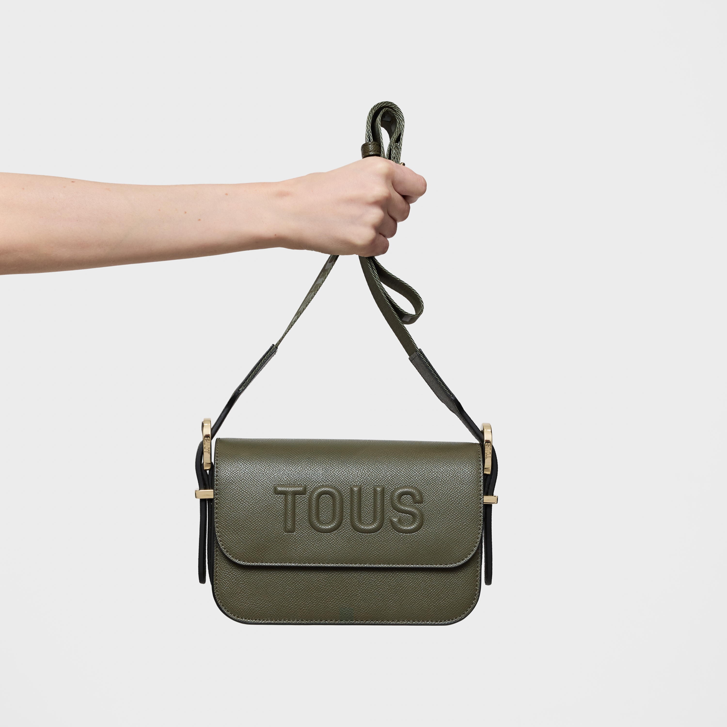 Small khaki Crossbody bag TOUS Brenda